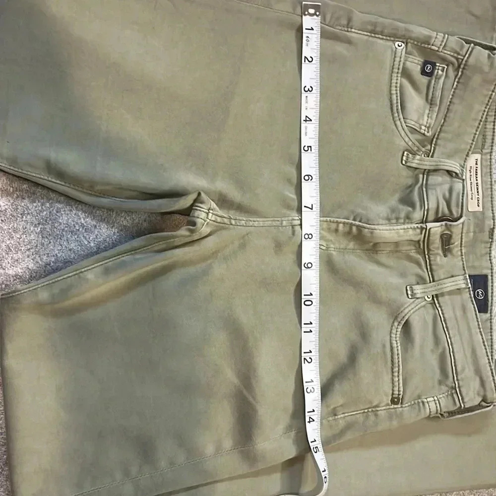 AG The Farrah Skinny Crop, High Rise, 25. - Picture 8 of 13